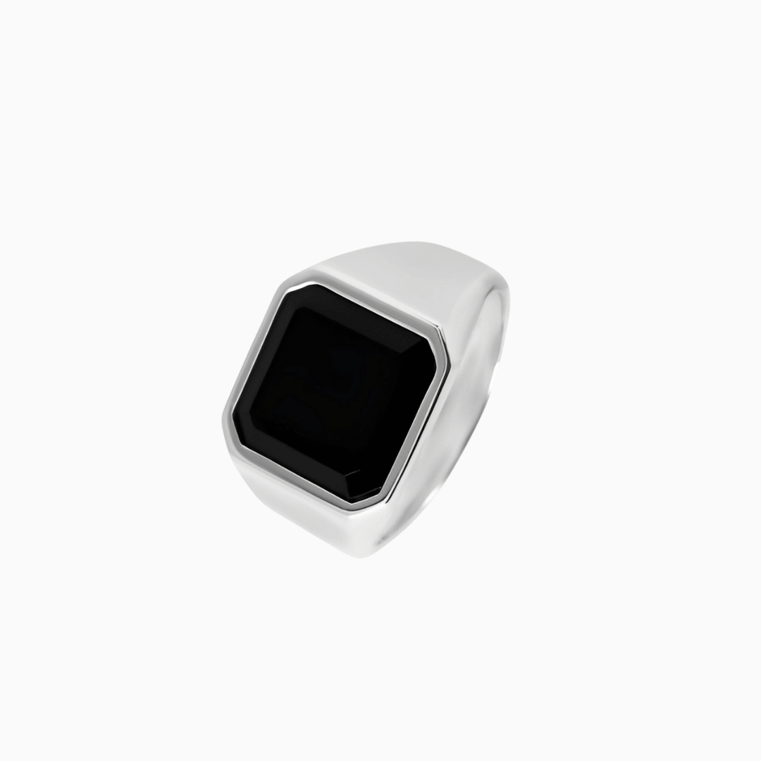 Anel Masculino Blackcore Prata 925