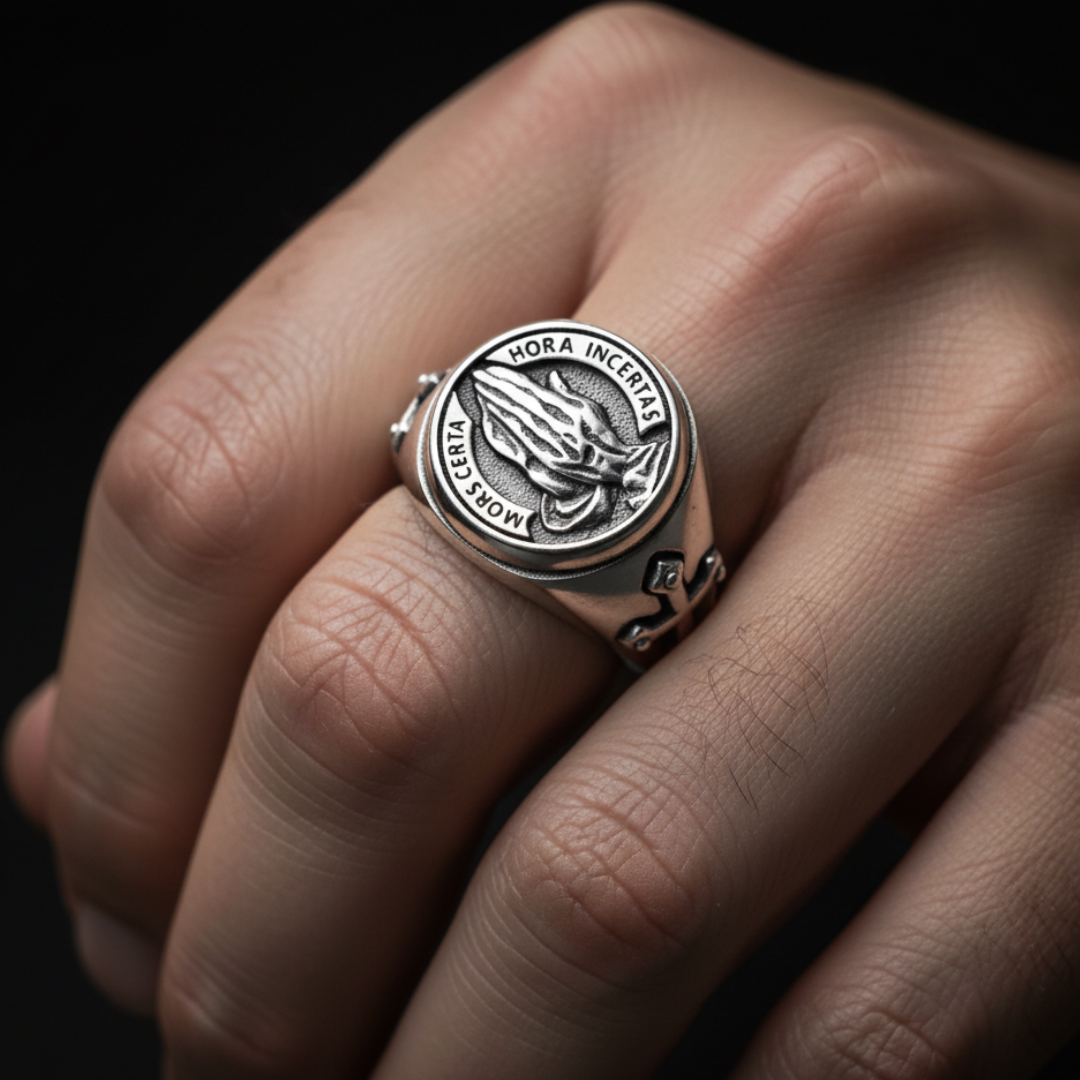 Anel Masculino Forge Prata 925