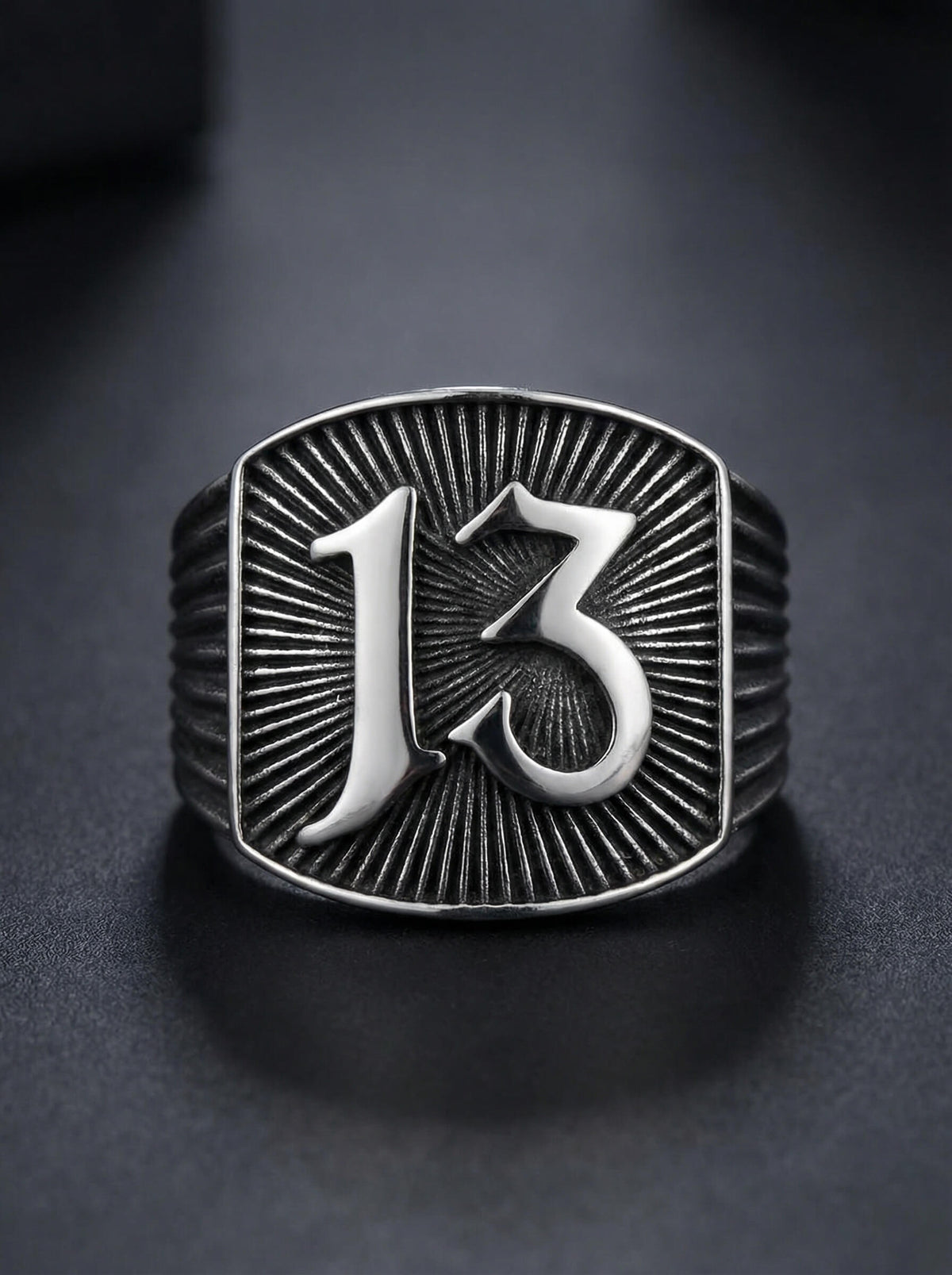 Anel Masculino de Prata Sigil