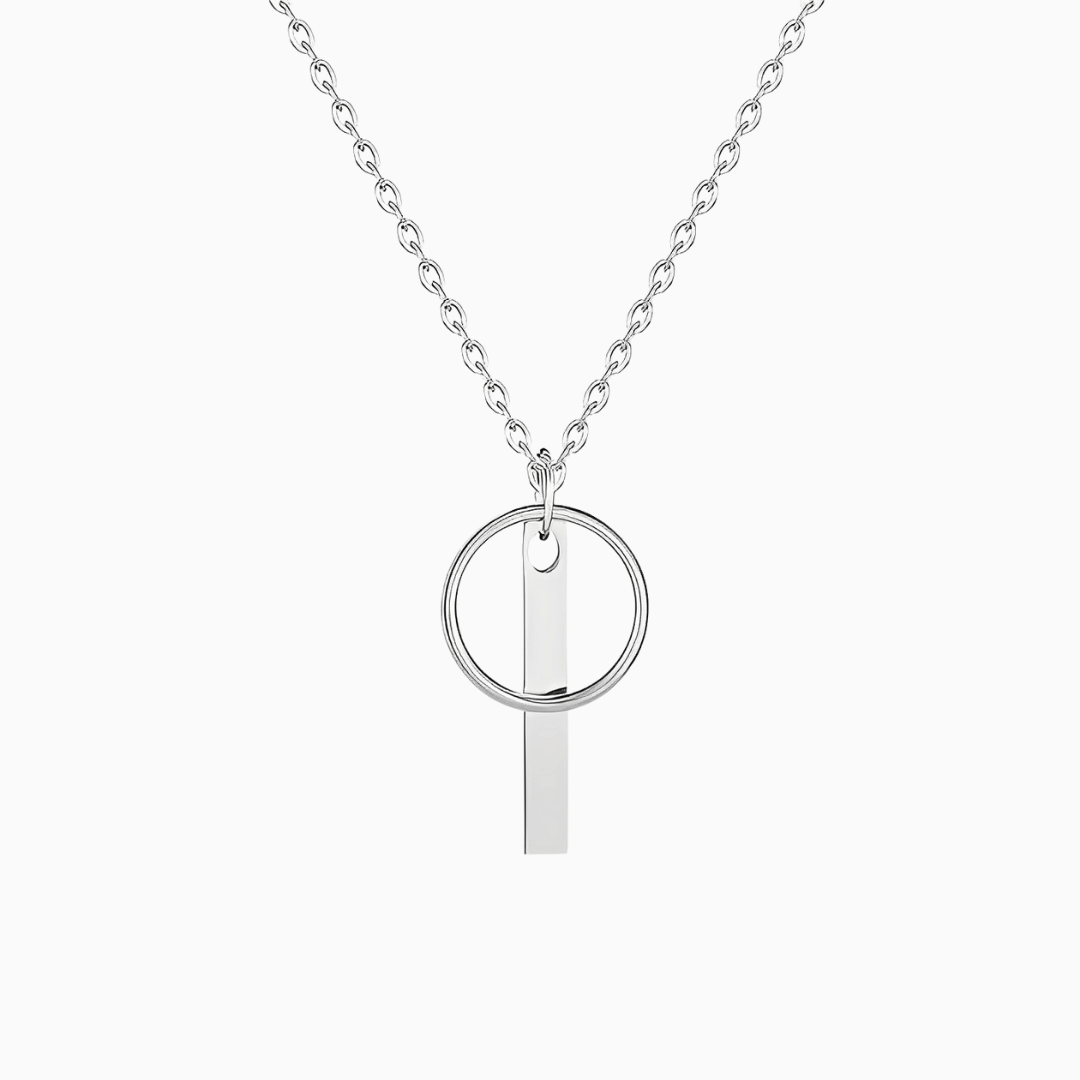 Colar Masculino de Prata Orbis