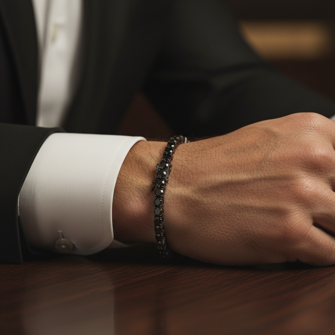 Pulseira Riviera Darkmoon Prata 925