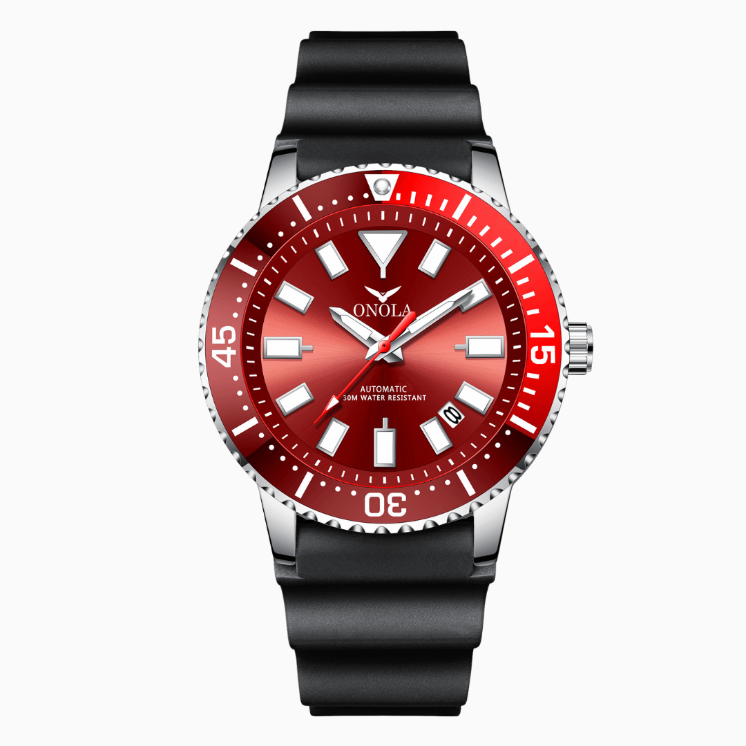 Relógio Masculino Anola Stratton Silver Flare