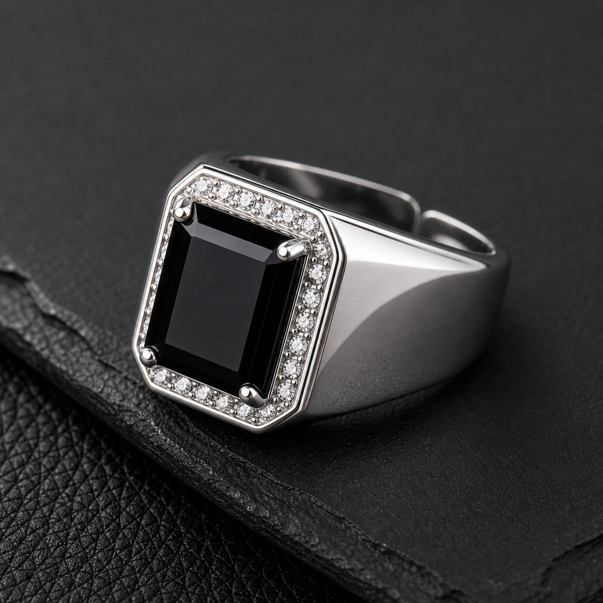 Anel Masculino Crest Prata 925 - Regulagem