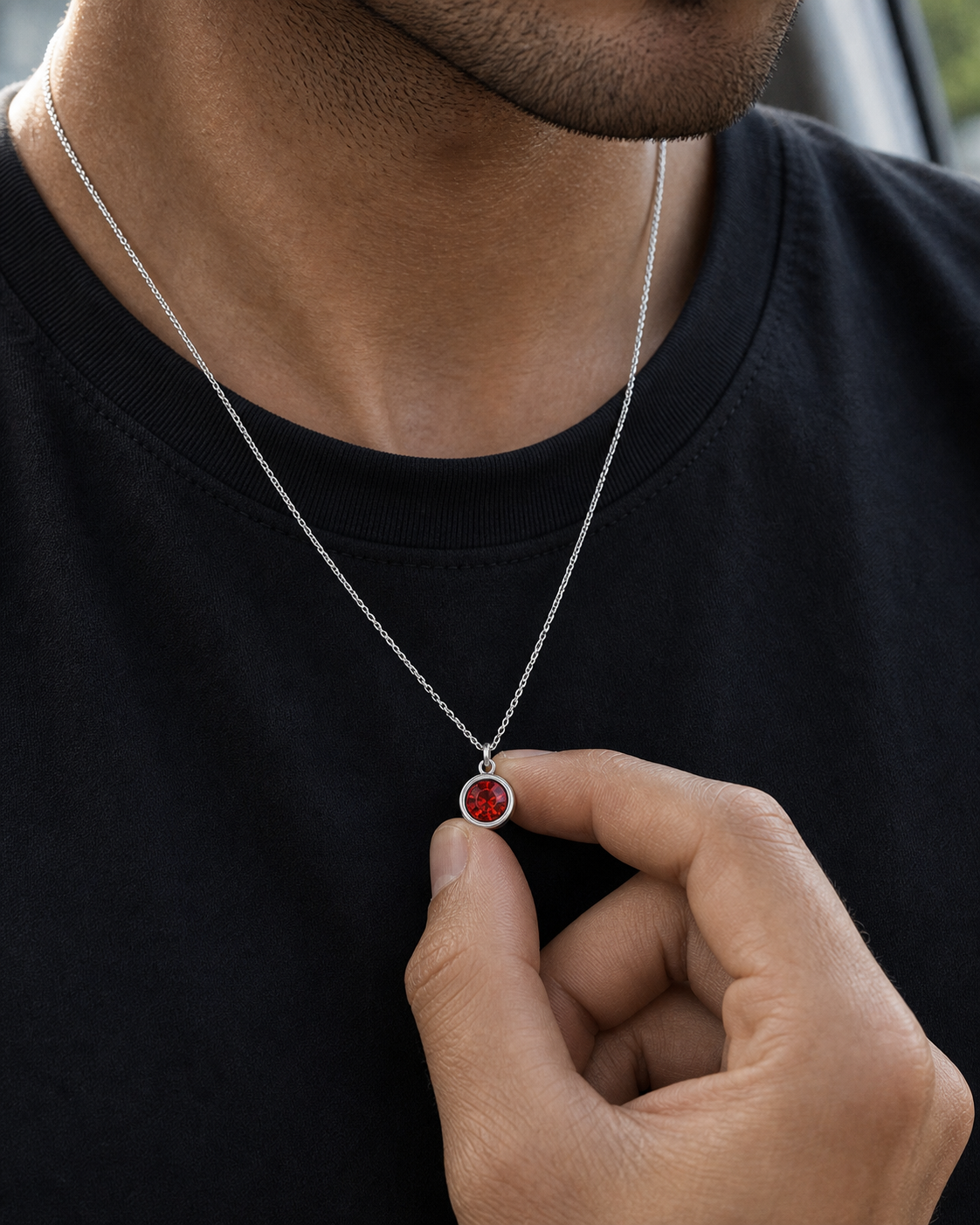 Colar Masculino de Prata Ardent