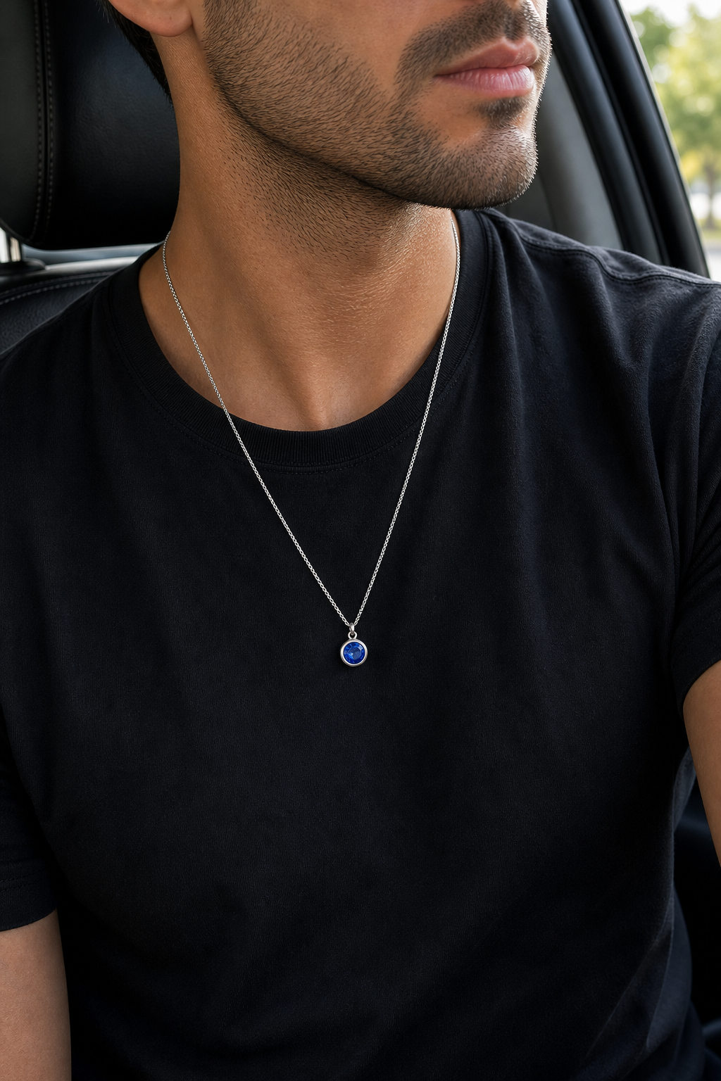 Colar Masculino de Prata Caelum