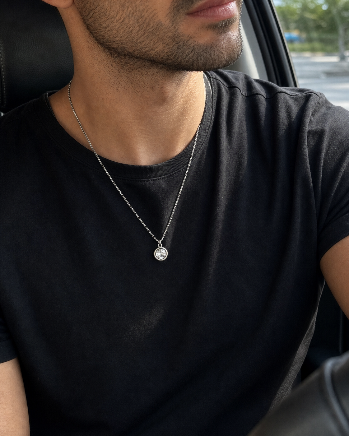 Colar Masculino de Prata Étherion